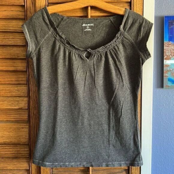 5 Short Sleeve 100% Cotton Tees 1 Eddie Bauer S - Picture 2 of 15